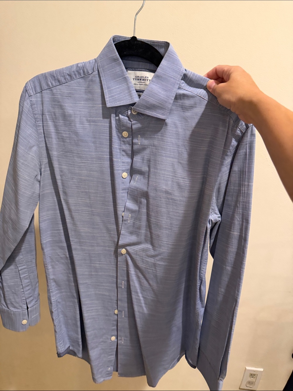 Charles Tyrwhitt Sky Blue Men's Dress Shirt 15.5/33 in